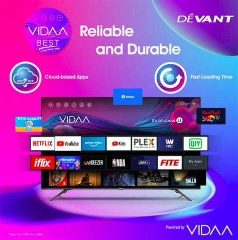 Devant’s VIDAA makes watching on TV easy for all ages and for non.